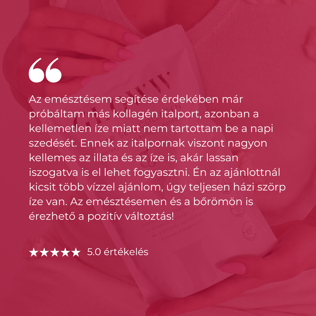 GLOWW Clear Skin Collagen italpor élőflórával